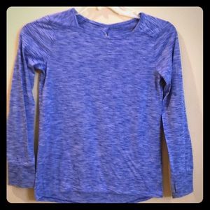 Champion girls size L(10-12) pretty blue top {089}